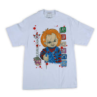 Vintage Chucky "Redrum" Tee White M