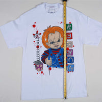 Vintage Chucky "Redrum" Tee White M