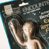 Vintage Close Encounters of the Third Kind Bendable Extraterrestrial Figure 1977