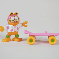 Vintage Garfield Skateboard Toy 1988