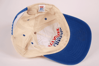 Vintage Honda Marine Hat Bone White and Navy