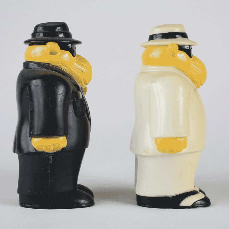 Vintage Joe Cool Camel Cigarettes Salt & Pepper Shakers Japan 1993