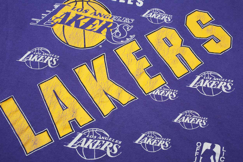 Vintage Los Angeles Lakers Tee Purple XL