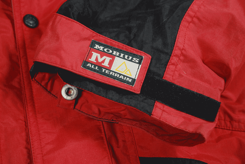 Vintage Mobius Jacket Red and Black XL