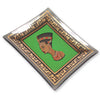 Vintage Queen Nefertiti Ash Tray Black Small