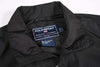 Vintage Polo Windbreaker Jacket Black With Removable Sleeves M