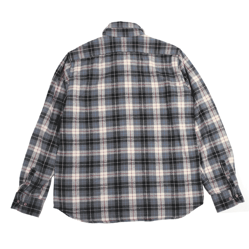 Vintage Schott Bros Flannel Shirt Grey/Cream/Black L