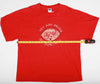 Vintage Stewie You Are Under My Control Tee Red Horizontal Measurement