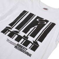 Vintage Amnesty International Tee Ash White L