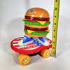 Vintage Skateboarding Burger Super Mack Toy 1988 height
