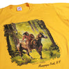 Vintage Massapequa Park, NY Tee Yellow XL FRONT DETAIL