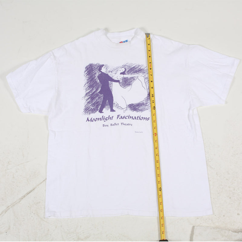 Vintage Bay Ballet Theatre "Moonlight Fascinations" Tee White XL