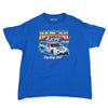 Vintage Nascar Tee Royal Blue XL Front