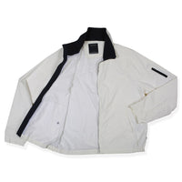 Vintage Nautica Windbreaker Jacket White Open
