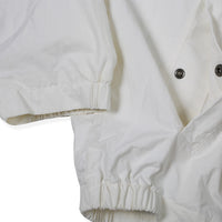 Vintage Nautica Windbreaker Jacket White sleeve detail