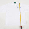 Vintage Rolls Royce Polo Tee White XL Length Measurement