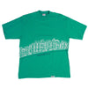 Vintage San Francisco Crazy Shirt Tee Turquoise Front