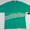 Vintage San Francisco Crazy Shirt Tee Turquoise Width Measurement