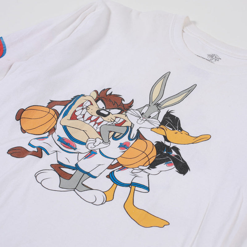 Vintage Space Jam Longsleeve Tee White M