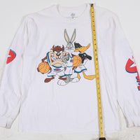 Vintage Space Jam Longsleeve Tee White M