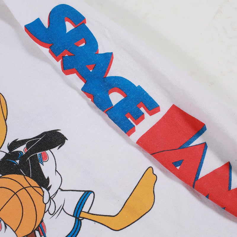 Vintage Space Jam Longsleeve Tee White M