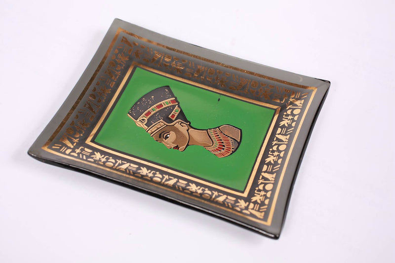 Vintage Queen Nefertiti Ash Tray Black Side