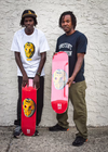 Hopps Skateboards Kevin Taylor Battle Mask with jahmal williams
