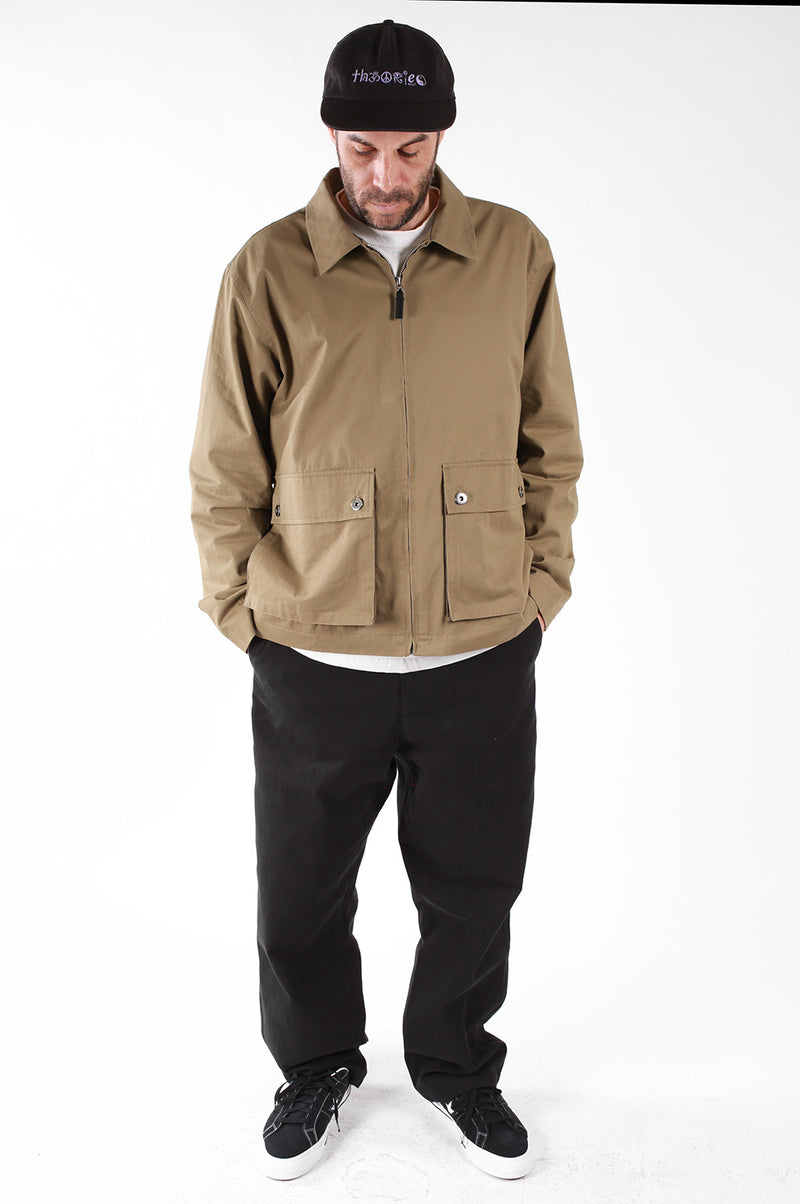 Theories RANGER Jacket Khaki model photo front