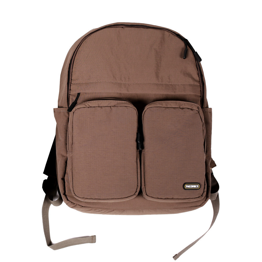 Theories Ripstop Trail Backpack Brown FRONT