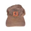 Vintage Carhartt Hat Brown Velcro