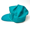 Vintage Cool Whip Nylon Snapback Hat Teal right side