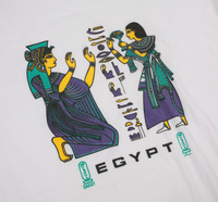 Vintage Egypt Tourist Tee White L detail