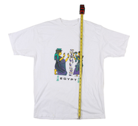 Vintage Egypt Tourist Tee White L length