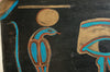 Vintage Egyptian Heiroglyphics Hand Painted Wood Rolling Tray