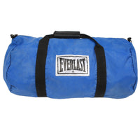 Vintage Everlast Small Gym Duffel Bag Blue MAIN FRONT