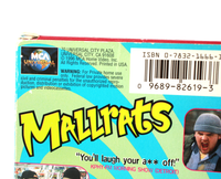 Vintage Mallrats VHS Tape back cover detail