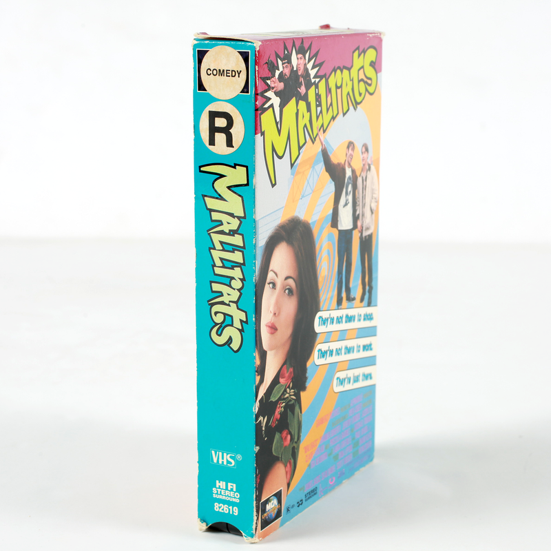 Vintage Mallrats VHS Tape side left