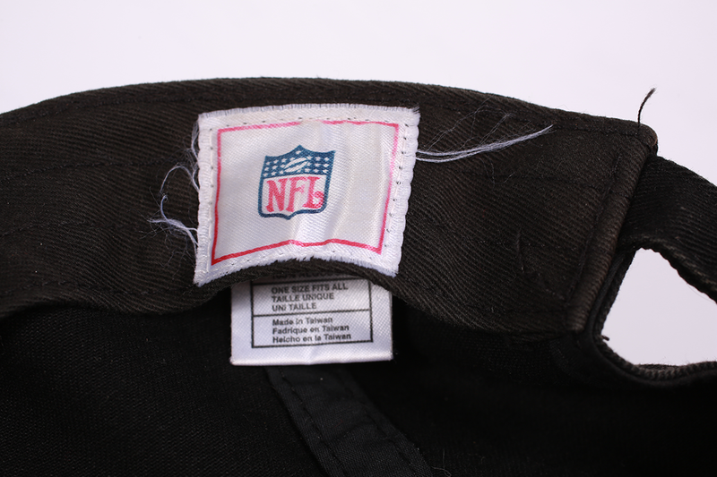 Vintage Steelers NFL Dad Hat Black inside label 2