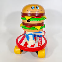 Vintage Skateboarding Burger Super Mack Toy 1988 front 2
