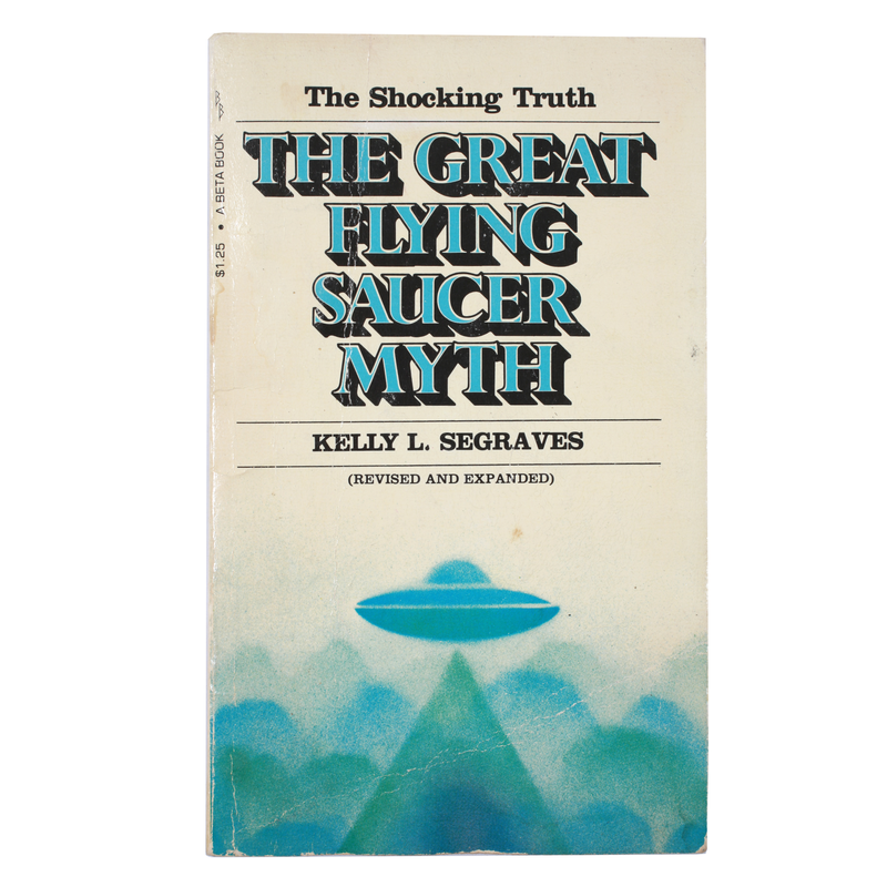 Vintage The Great Flying Saucer Myth Book by Kelly L. Segraves front
