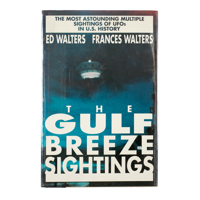 Vintage The Gulf Breeze Sightings Book by Ed & Frances Walters front
