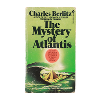 Vintage The Mystery of Atlantis Book by Charles Berlitz front