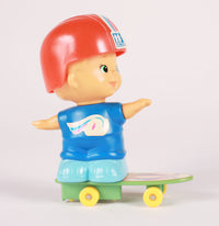 Vintage Tomy Skateboarder Toy 1979 side
