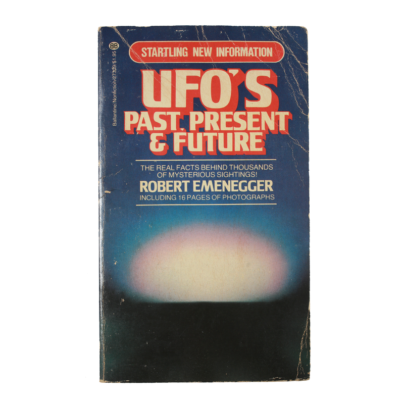 Vintage UFOs Past Present & Future Book front
