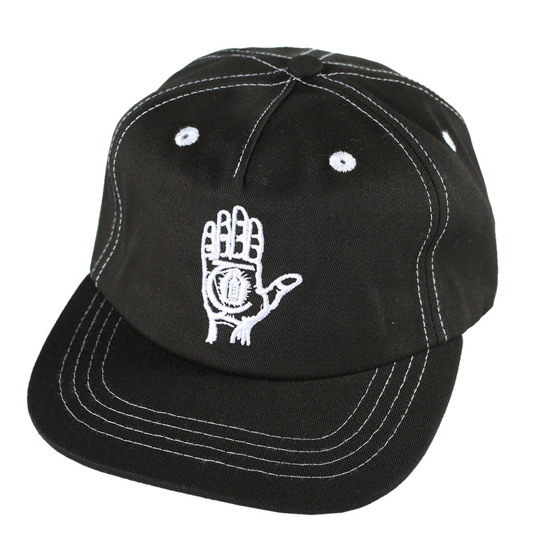 Theories Hand of Theories Short Brim Strapback Black