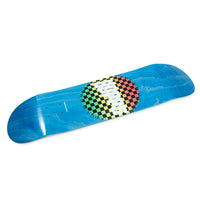 Hopps Skateboards SUN LOGO CHECKERED FADE Skateboard DECK Side