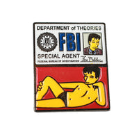 Theories Mulder X-Files Enamel Pin